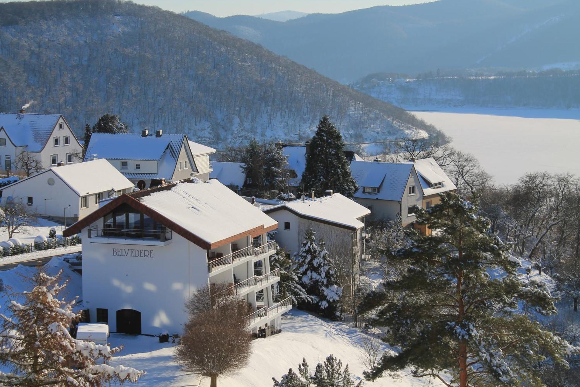 BELVEDERE - das BIO HOTEL Garni&SuiteHotel am Edersee Waldeck (Hessen) Exterior foto